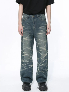 Pantalones Cortos de Mezclilla para Hombre 2025, Jeans Holgados de Buena Calidad, Pantalones para Hombre Lavados, Color Personalizado, Precio Bajo, Hechos en Fábrica - Product Image 4