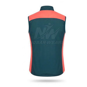 Gilet de cyclisme léger coupe-vent personnalisé, respirant, haute performance, vêtement de sport résistant au vent pour événements de course en plein air - Product Image 3