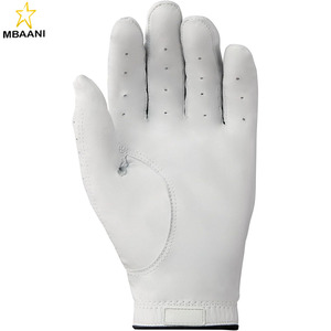 Guante de Golf para Hombre Staff Conform - Cuero Cabretta - Mano Izquierda - Cierre a Presión - Blanco/Negro - Product Image 3