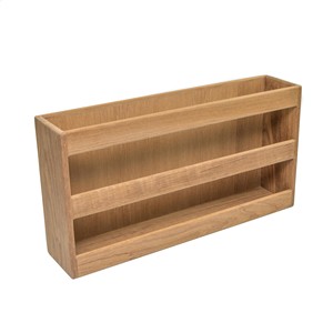 Porte-revues classique chinois traditionnel en bois de teck sculpté, écologique, de qualité supérieure - Utilisation au bureau, vente en gros, artisanat de Jaipur - Product Image 2