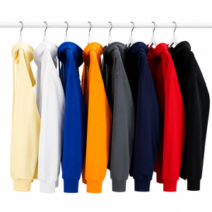 Sudadera con Capucha para Hombre, Color Sólido, Felpa Plateada de Algodón 450G, Bordado con Logotipo Personalizado OEM, Precio de Fábrica China Bangladesh - Product Image 1