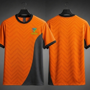 เสื้อฟุตบอลแบบกำหนดเอง เสื้อผ้ากีฬาประสิทธิภาพสูง เสื้อฟุตบอลน้ำหนักเบา ผลิตจากโพลีเอสเตอร์ ระบายอากาศได้ดี ซับเหงื่อ - Product Image 5