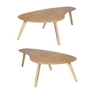 โต๊ะกาแฟไม้สไตล์เรียบง่ายทันสมัยเฟอร์นิเจอร์ห้องนั่งเล่น - Product Image 3