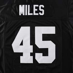 Maillot de football américain 3D en polyester 100% avec impression par sublimation, logo frontal, col en V, sans manches, grande taille, pour homme, été/automne/printemps - Product Image 5