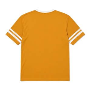 เสื้อยืดคอวี Iota Phi Theta Gold Men ลายทาง แขนสั้น สถาบันกรีกฟราเดอร์ฮาร์ดี้ ตั้งตั้งแต่ปี 1963 เหมาะสำหรับใส่ลำลอง หรือกิจกรรมกีฬาในวิทยาลัย - Product Image 3