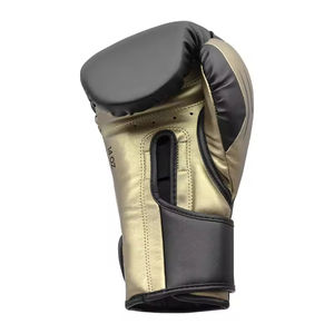 Gants de boxe professionnels en cuir lacés de haute qualité 14 oz, colorés, pour unisexe, vente en gros - Product Image 4