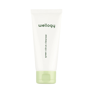 [Mejor Tienda de Marca] WELLOGY GREEN CITRUS CLEANSER Espuma Limpiadora de Cítricos Verdes, Purificante de Poros Profundos, Hidratante, Corea - Product Image 1