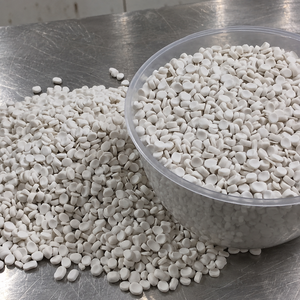 Granulés de carbonate de calcium blanc de qualité moulage par injection, masterbatch pour applications de film soufflé et d'extrusion - Product Image 1