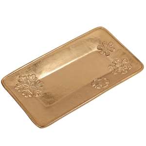 Bandeja de Lujo Estilo Americano con Asas, Bandejas Decorativas para Bodas, Decoración Eid, Vajilla Dorada, Apta para Lavavajillas, Último Modelo - Product Image 6