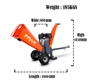 TÜV <span class=keywords><strong>Rheinland</strong></span> CE(MD/EMC/BRUIT) 15HP 420cc moteur à essence alimenté ATV tambour bois déchiqueteuse déchiqueteuse/bois déchiqueteuse - Product Image 6