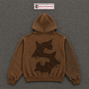 <b>MEN'S</b> CUSTOMIZED COLORS ZIP HOODIE OVERSIZED FLEECE EMBROIDERED Pockets Breathable WINTER STREETWEAR CASUAL FASHION Hip Hop - Product Image 6
