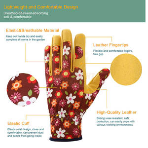 Gants de jardinage à prix de gros avec ajustement confortable pour les tâches de jardinage quotidiennes - Product Image 2