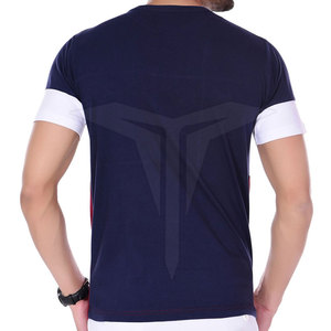 เสื้อยืดคอกลมแขนสั้นผ้าฝ้าย 100% ทรงปกติ สวมใส่สบาย ระบายอากาศได้ดี เป็นมิตรต่อสิ่งแวดล้อม สำหรับผู้ชาย พร้อมสกรีนโลโก้ตามสั่ง - Product Image 3