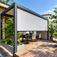 Stores extérieurs sur mesure pour balcon et terrasse, stores extérieurs Force, protection solaire et intimité, système de stores manuel ou motorisé
