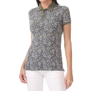 Camisetas Polo para Mujer, Ligeras, de Secado Rápido, Manga Corta, Corte Ajustado, para Gimnasio, Entrenamiento, Running, Fitness, Uso Casual - Product Image 1