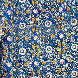 Luxury Jaipur Hand Block Printed Classic <b>King</b> <b>Size</b> Cotton Bedsheet set 200TC Eco Friendly Soft Breathable Durable All Season - Product Image 2