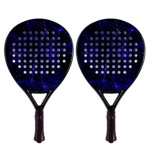 Raquetas de Pádel Personalizadas con Impresión Personalizada, Juego de Raquetas de Fibra de Carbono OEM con Características de Color y Peso Personalizables - Product Image 4