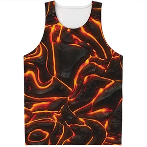 Men’s Printed Tank Top Summer Sleeveless Shirt Gym Fitness <b>Stringer</b> <b>Vest</b> Bodybuilding Workout Casual Streetwear OEM Custom Logo - Product Image 6
