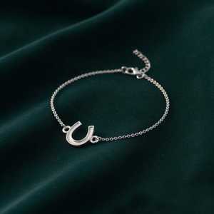 925 Sterling Silver 18k Gold Plated Blank Horseshoe Shape Bezel Setting Bracelet for Resin DIY <b>Memorial</b> Keepsake Jewelry Supply - Product Image 6