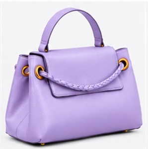 Sac à main élégant en cuir véritable de qualité supérieure pour femme, sac à bandoulière élégant pour tous les jours, grande capacité, bouton, OEM ODM - Product Image 3