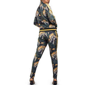 Conjunto Deportivo Transpirable y Elegante para Gimnasio, Chándal Personalizado con Impresión por Sublimación para Mujer, Chándal Cómodo de Nueva Calidad - Product Image 4
