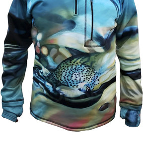 Maillots de pêche respirants et imperméables en polyester 100 % fabriqués en usine, nouveau style, imprimés par transfert thermique, UPF 50, vente en gros - Product Image 3