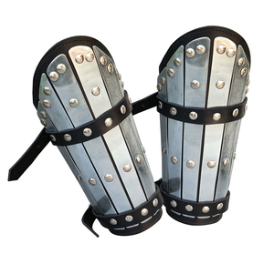 Medieval Steel Vambraces Handmade Knight Forearm Bracers Plate Arm Guards Wearable Armor for sca Reenactment Easter & Halloween - Product Image 1