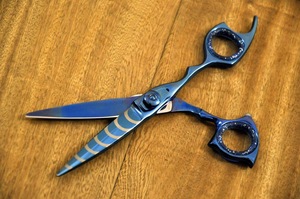 7.5 Inch Mini Japanese 440C Barber <b>Beard</b> Nose Hair Shears Small <b>Scissors</b> Stainless Steel Professional Beauty Salon Use - Product Image 5