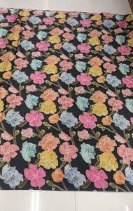 Tela Crepe con Estampado Posicional, Material de Lujo para Sarees y Vestidos Tradicionales de Mujer, Venta al Por Mayor, 65 GSM, Ancho 44 - Product Image 6