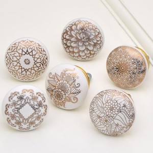 Vintage Acacia Wood Cabinet Handles Antiqued <b>White</b> Wash Wholesale | Moradabad - Product Image 2