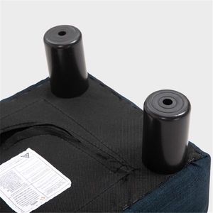 Poggiapiedi Moderno e Confortevole in Plastica e Tessuto per Soggiorno, Camera da Letto, Cucina, Hotel - Product Image 5