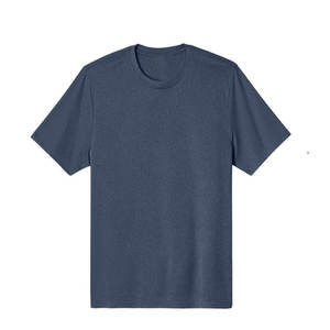 Camiseta de Punto Azul Pizarra Personalizada para Hombre |   Camiseta Deportiva 100% Poliéster |   Camiseta Deportiva de Secado Rápido |   Venta al por mayor - Product Image 1