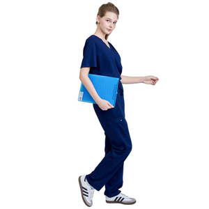 Meilleures ventes : Nouveaux uniformes d'infirmière, blouses médicales personnalisables avec veste, uniformes pour médecins, faible MOQ, échantillon gratuit - Product Image 1