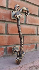 Decoración de Pared de Hierro de Estilo Vintage, Elegante y Duradera, con Patrones Florales y Acabado Pintado, para Cercas, Enrejados y Puertas - Product Image 5