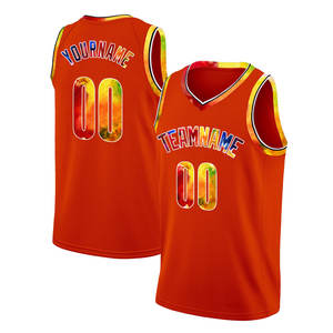 Maillot de basket-ball personnalisé unique, impression personnalisée, maillot de basket-ball tendance, gilet d'entraînement pour jeux en plein air, vêtements de sport unisexes - Product Image 5