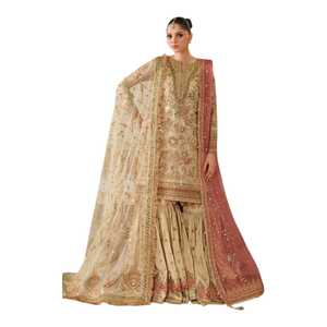 Trajes Shalwar Kameez Cosidos para Mujer de Primera Calidad, Estilo Indio y Pakistaní, Vestidos de Seda al por Mayor - Product Image 1