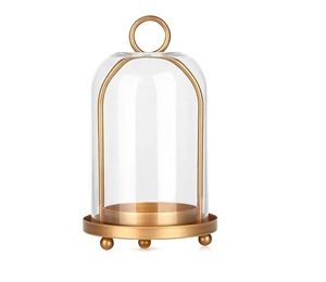 New <b>Gold</b> Finished Customize Size <b>Lantern</b> for Home Decoration Premium Quality Metal Glass Portable & Durable <b>Lantern</b> - Product Image 1