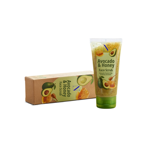 Exfoliante Facial de Gel de Miel y Aguacate - Exfoliación Suave, Limpieza Profunda, Hidratación y Nutrición para una Piel Suave, Radiante y Luminosa - Product Image 1