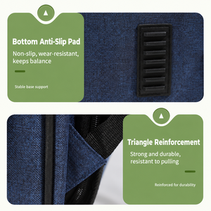 Mochila Expandible para Gatos y Perros Pequeños, Bolsa de Viaje Transpirable para Mascotas, Plegable, con Gran Espacio y Correas para los Hombros - Product Image 6