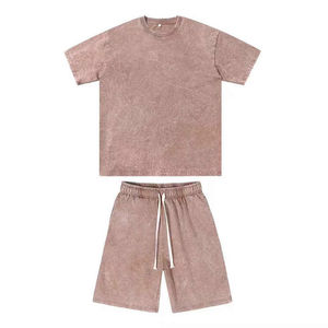 Custom Premium Summer <b>Sets</b> Wholesale OEM Manufacturer Supplier Mens Cotton Apparel Bulk - Product Image 3