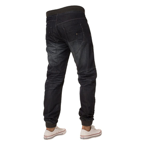 Pantalones vaqueros de algodón elástico de corte regular para hombre, estilo clásico, cómodos y casuales para adultos. - Product Image 4