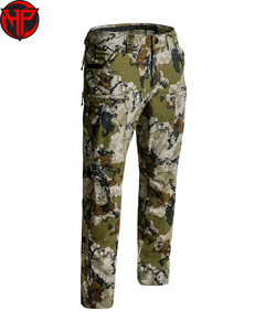 Pantalones de Caza Camuflados Hexaplus Industries, Pantalones Tácticos para Exteriores con Cierre, Bolsillos Laterales, Estampado de Vida Silvestre, Estilo Nomad Stealth - Product Image 3