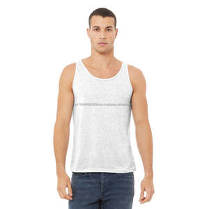 Débardeur Homme Grande Taille Personnalisé 100% Coton Vêtement de Sport Respirant Séchage Rapide Sans Manches Débardeur Homme Services OEM - Product Image 4