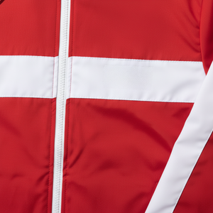 Custom Wholesale Men's Red <b>White</b> Hooded Windbreaker <b>Jacket</b> <b>Waterproof</b> Lightweight Outdoor Sportswear Track Suit <b>Jacket</b> 2024 New - Product Image 5