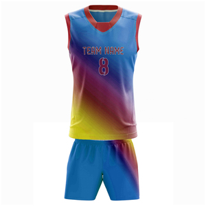 Uniforme de Baloncesto Transpirable para Hombre y Mujer, Conjunto de Camiseta y Pantalones Cortos para Equipo - Product Image 1