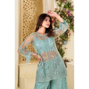 Conjunto elegante de traje de mujer de 3 piezas para ropa de fiesta - Product Image 5
