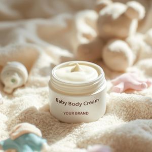 Crema Corporal para Bebés ODM OEM, Hidratante Suave y Nutritiva para el Cuidado de la Piel de los Bebés - Product Image 4
