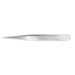 Pinzas Oftálmicas para Joyeros No. Tres Pinzas Quirúrgicas de Precisión Rectas, Instrumento Quirúrgico de Punta Fina de Acero Inoxidable - Product Image 1