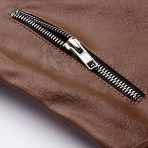 Chaqueta de Invierno para Mujer, de Cuero Genuino de Alta Calidad, con Cierre, Impermeable y Resistente al Viento, Estilo Urbano - Product Image 5