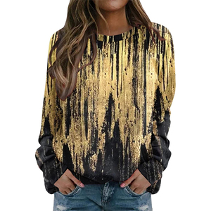 Nueva sudadera DYNAMO GEARS de 300g con cuello caído y cremalleras, estilo oversize para mujer, mezcla de algodón. - Product Image 3